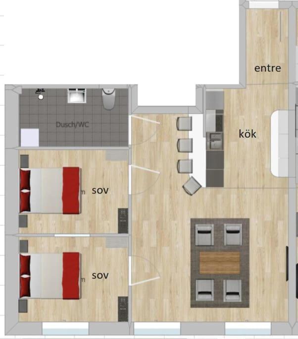 Nr4 Pa Sparet Norrköping Eksteriør bilde